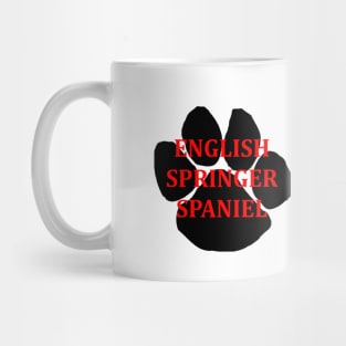 english springer spaniel name paw Mug